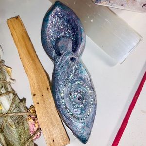 Incense Holder • Spiral Goddess • Divine Feminine